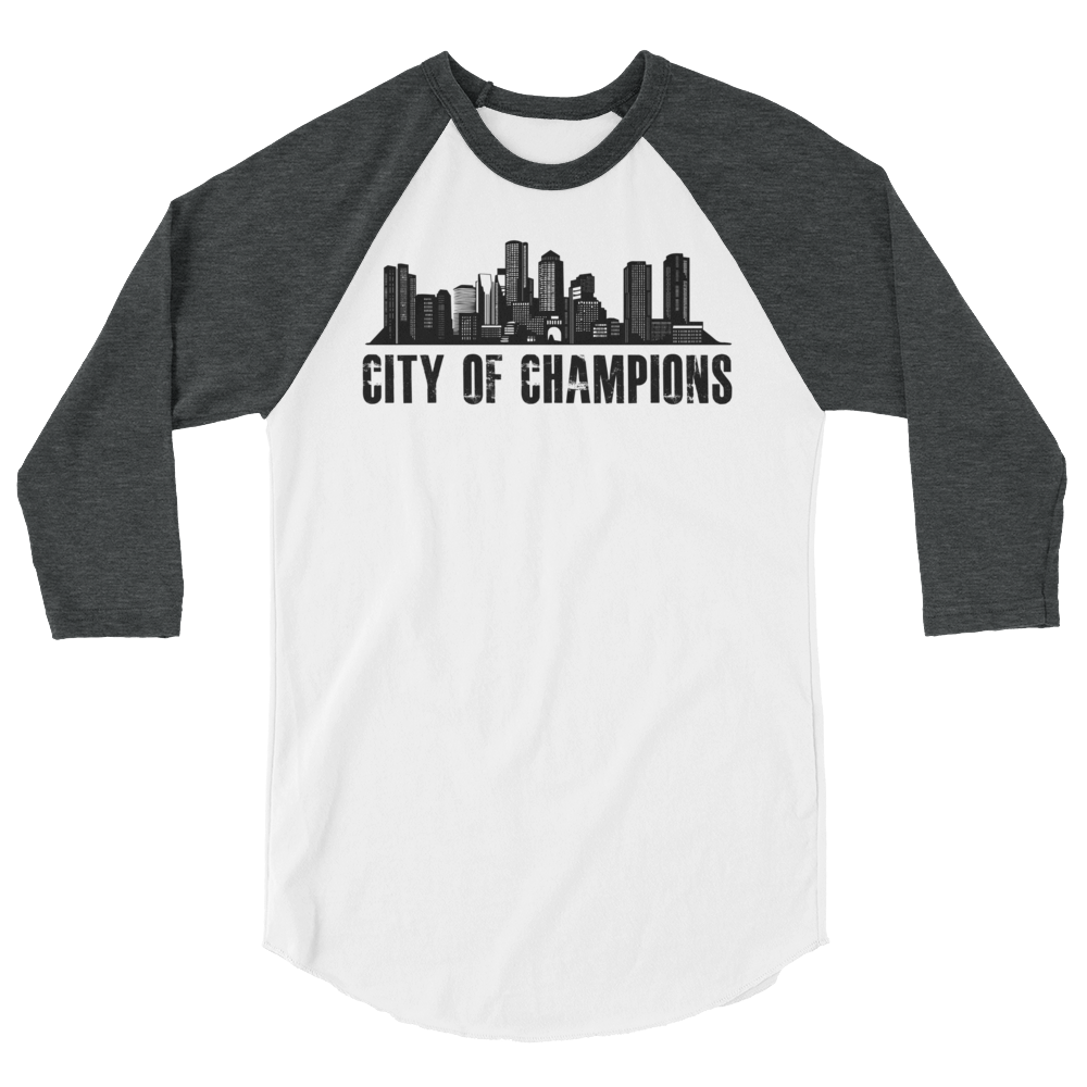 Boston City of Champions 3/4 shirt