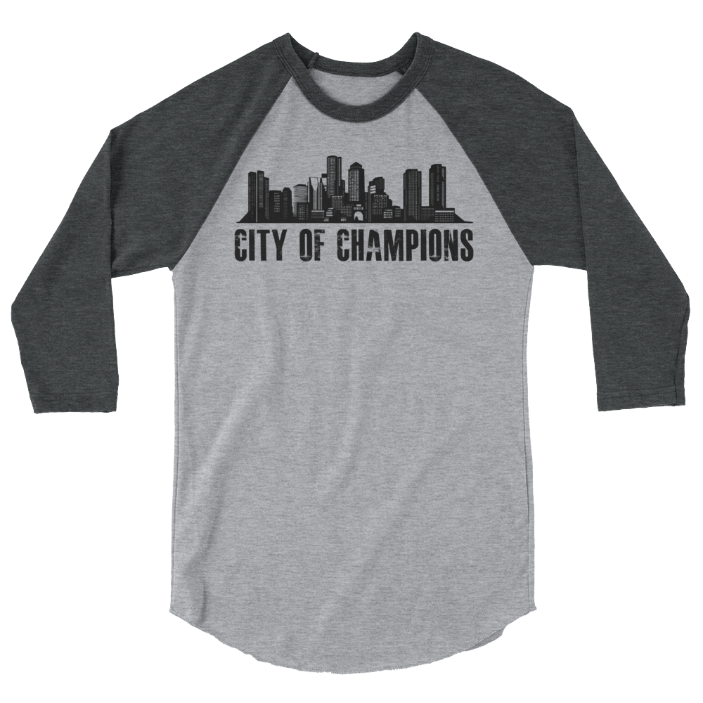 Boston City of Champions 3/4 shirt