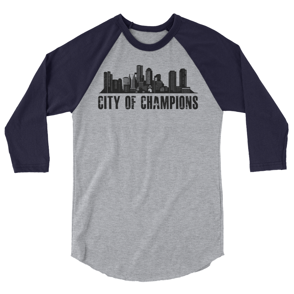 Boston City of Champions 3/4 shirt