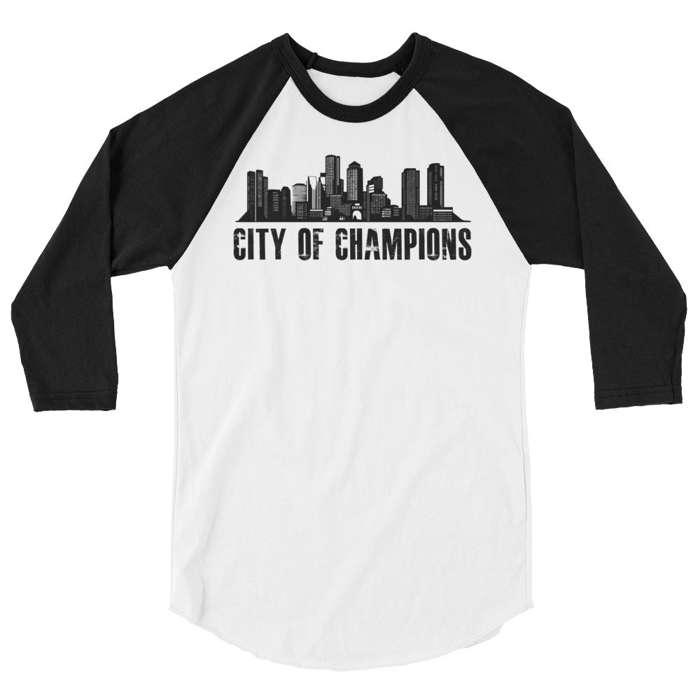 Boston City of Champions 3/4 shirt