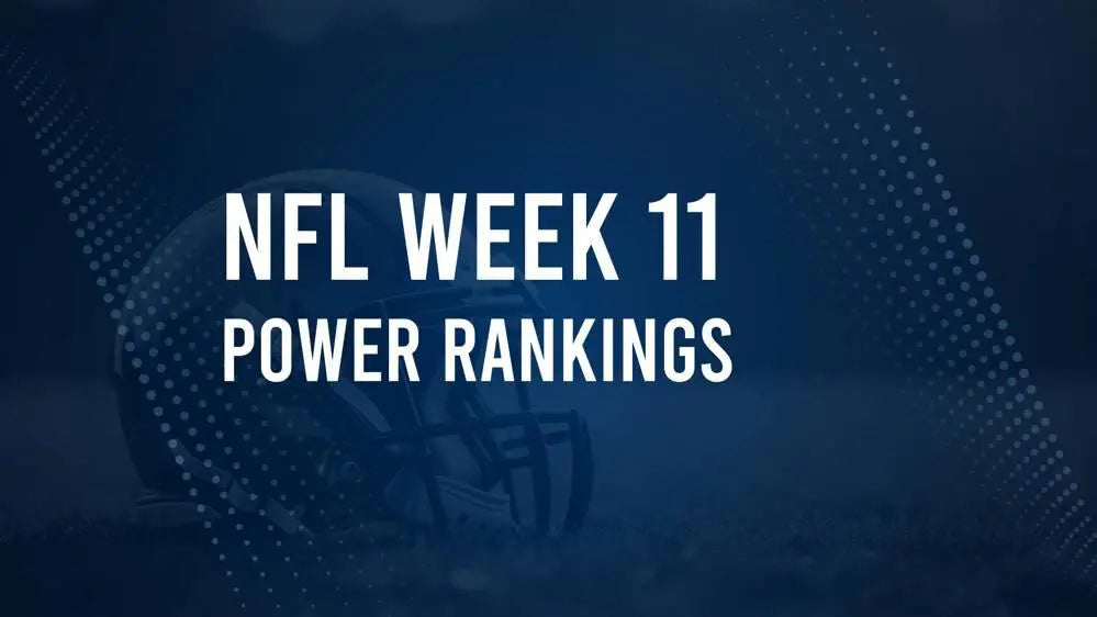 NFL Week 11 Power Rankings