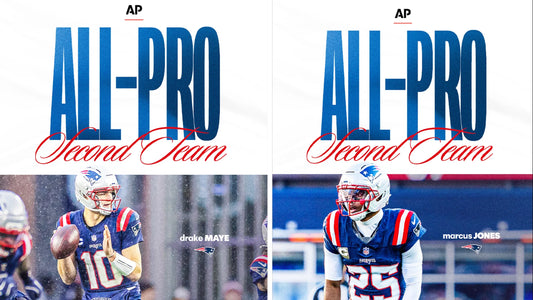Patriots: QB Drake Maye and PR Marcus Jones Named Second-Team All-Pros By the Associated Press