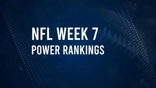 Week 7 NFL Power Rankings