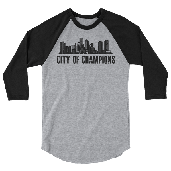 Boston City of Champions 3 4 shirt
